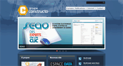 Desktop Screenshot of groupeconstructo.com